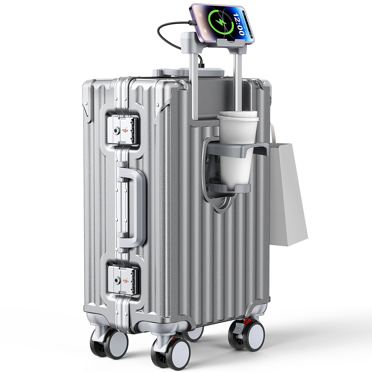 BARGOCH スーツケース 軽量 大型 S M L サイズ 耐衝撃最強 キャリー