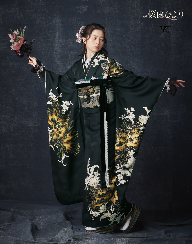 振袖レンタル 成人式 Vcinql×桜田ひより フルセット セミオーダー 振袖