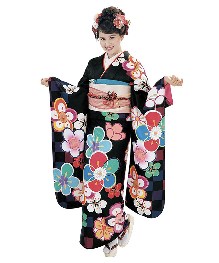 アキ2014様専用☆中古品☆振袖 お仕立上り ポリエステル H.L振袖 6 H.L