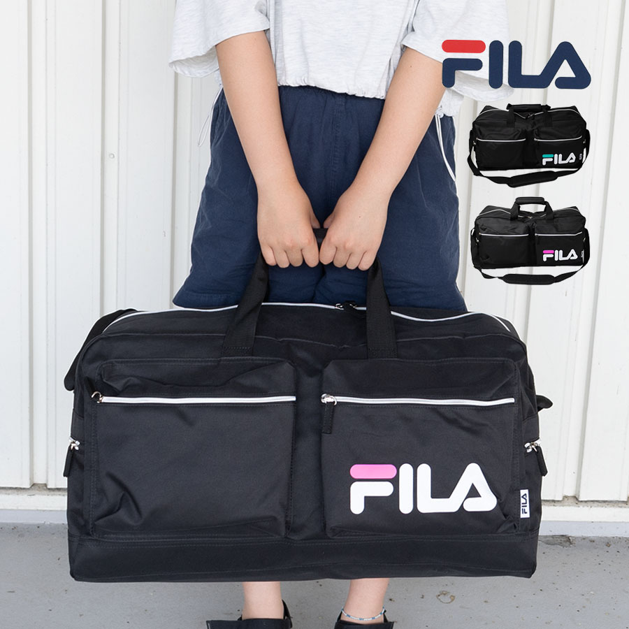 FILA（フィラ） ボストンバッグ メンズ レディース 大容量 50L