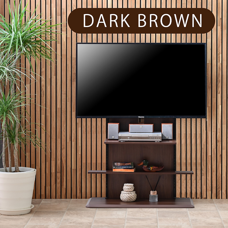 ARTTOWN テレビスタンド 壁寄せ テレビ台 高さ調整 32〜65インチ ハイ