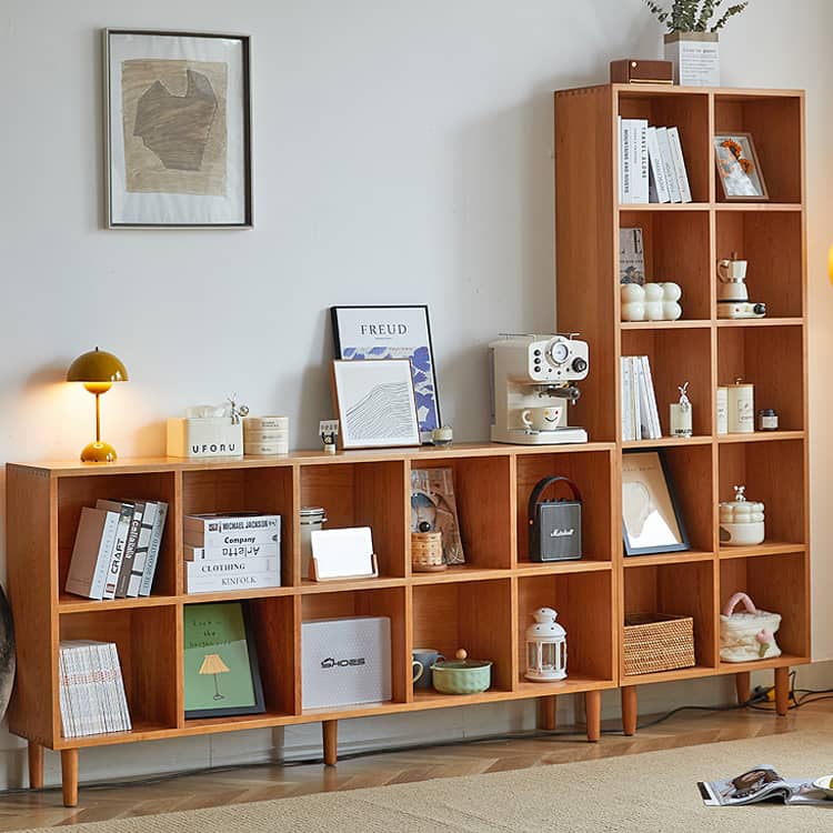 キャビネット 収納ラック 収納 チェリー材 ナチュラル 無垢材 北欧