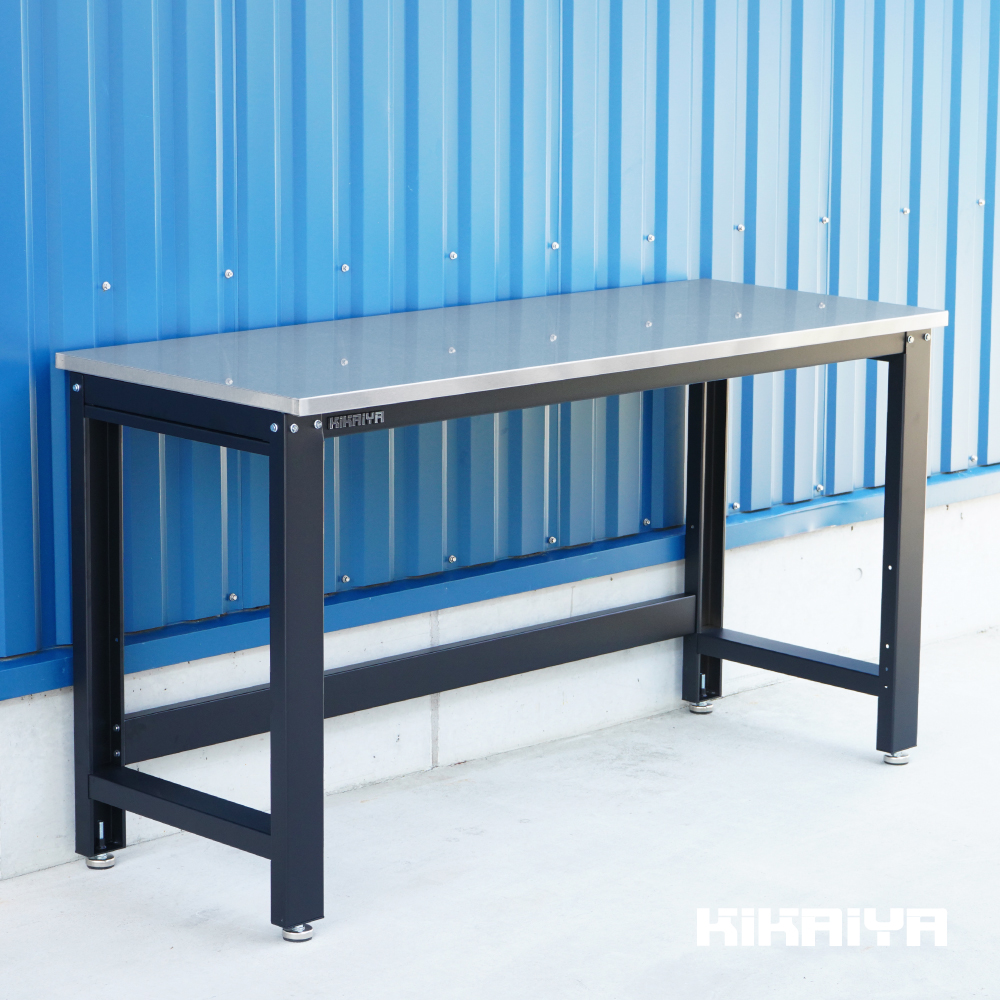 作業台 ステンレス天板 300kg W1600×D600×H870mm 業務用 作業テーブル