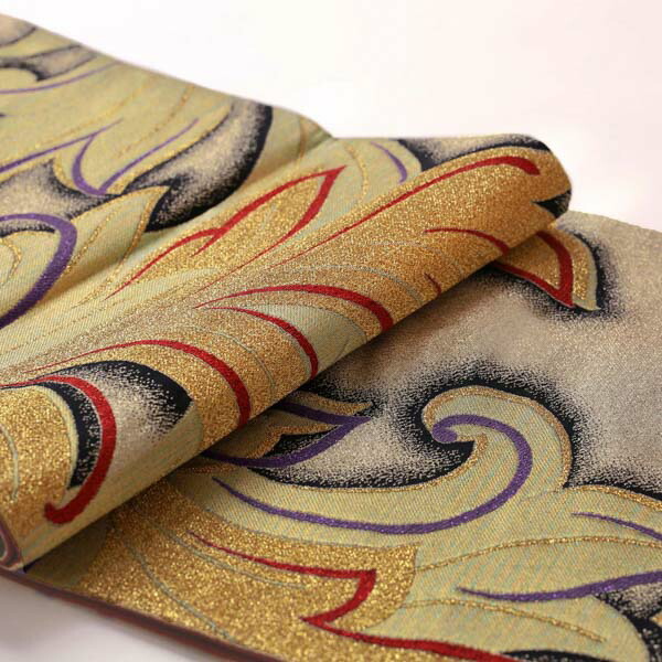 未仕立て 振袖 22点セット「Lako Kula 紫 大牡丹と藤」仮絵羽 振り袖