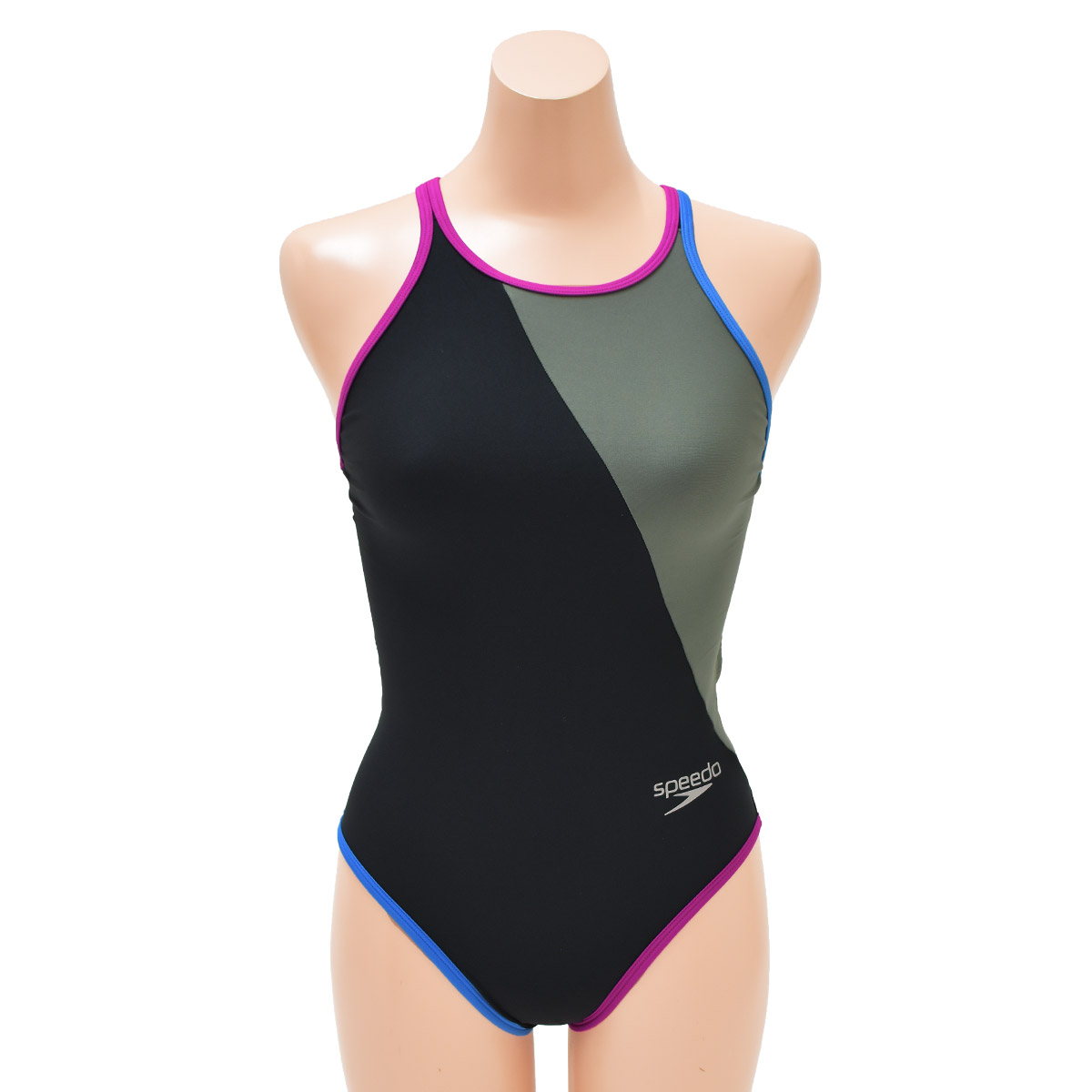 speedo 競泳用水着 グレー・黒 speedo 競泳用水着 グレー・黒 楽天市場