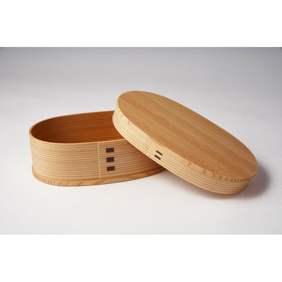 曲げわっぱ 秋田 大館工芸社 大館小判弁当 小 秋田杉 国産 日本製 木製