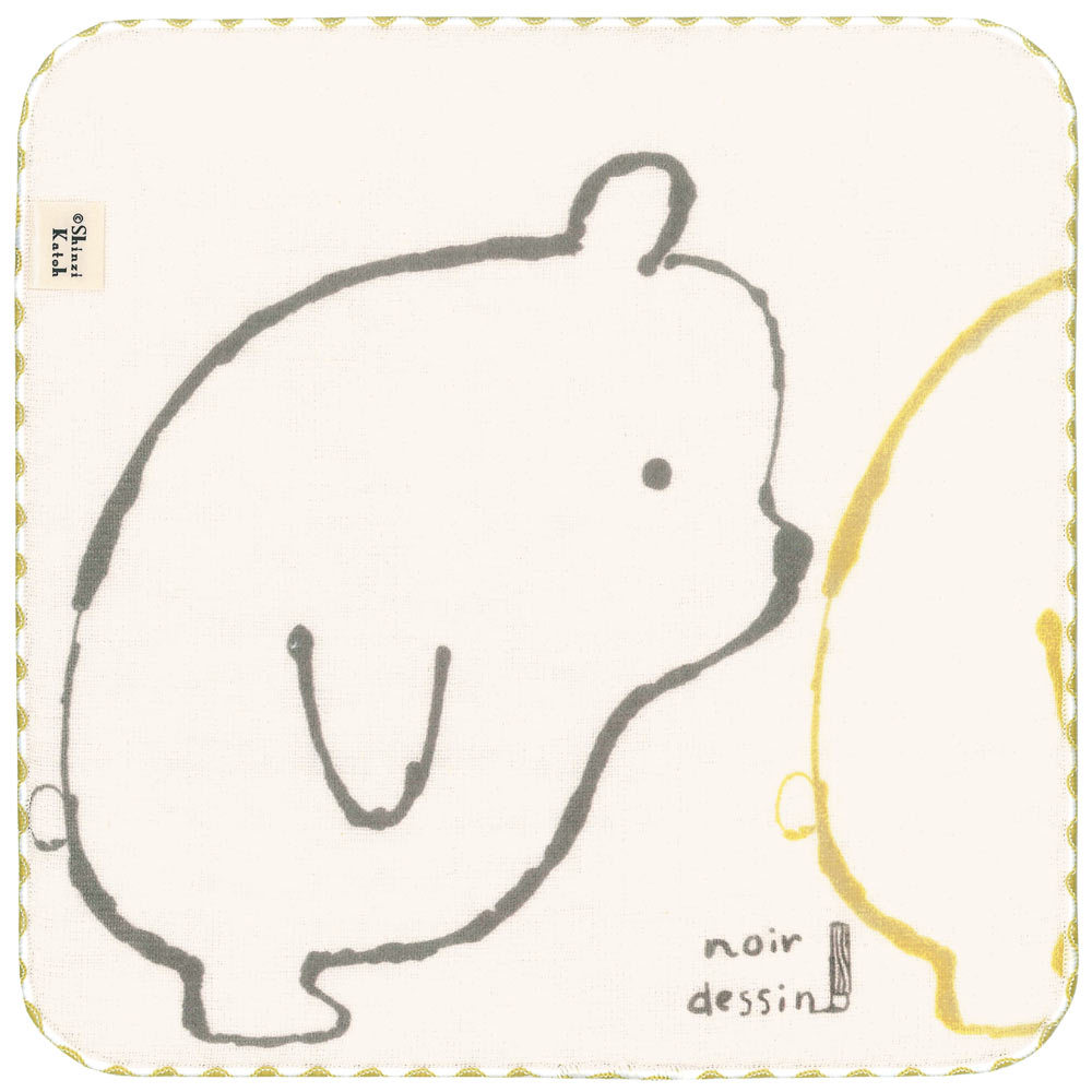 タオルハンカチ うさぎ クマ 動物柄 かわいい プレゼント 日本製