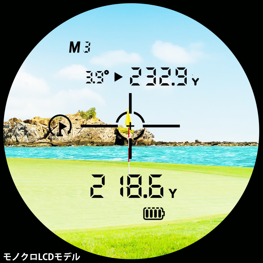 PINPOINT 2025年モデルタイムセール！ゴルフ レーザー距離計 TRIANGLE