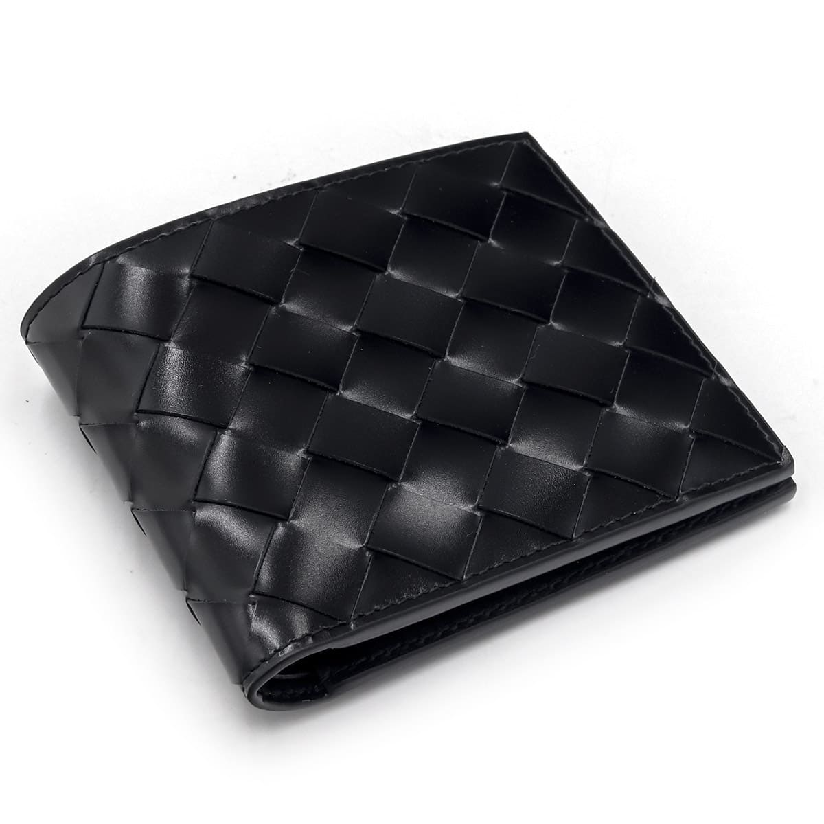 名入れ可】ボッテガ 財布 ボッテガヴェネタ 二つ折り財布 メンズ 本革