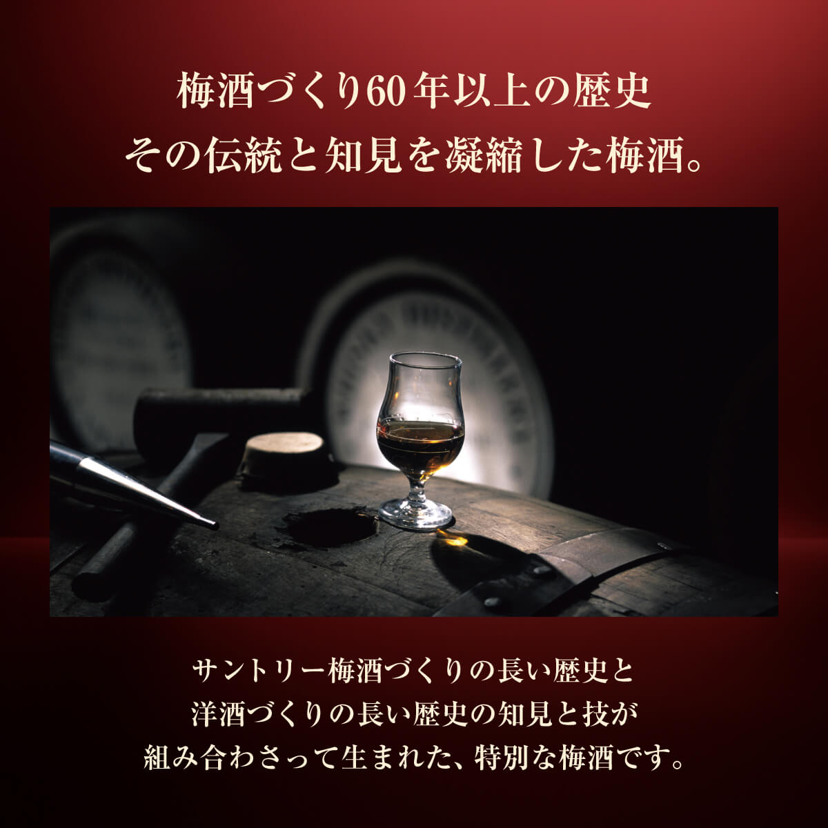サントリー梅酒 山崎蒸溜所貯蔵梅酒 EXTRA BLEND 2025 Osaka Origin