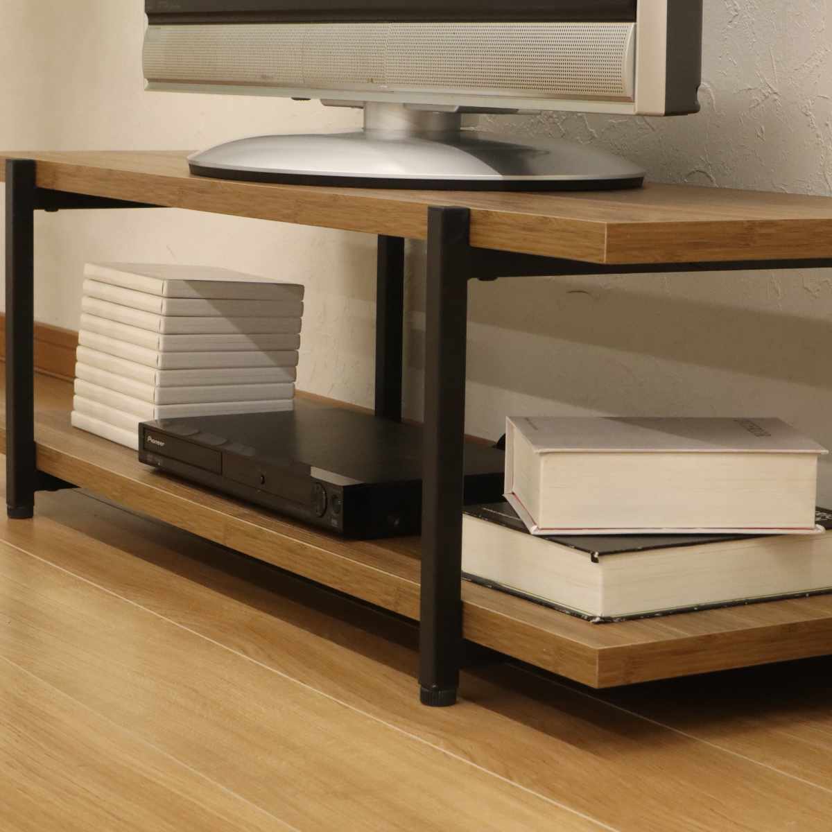 エイ・アイ・エス テレビ台 オープンタイプ ヴィンテージ調 幅105cm