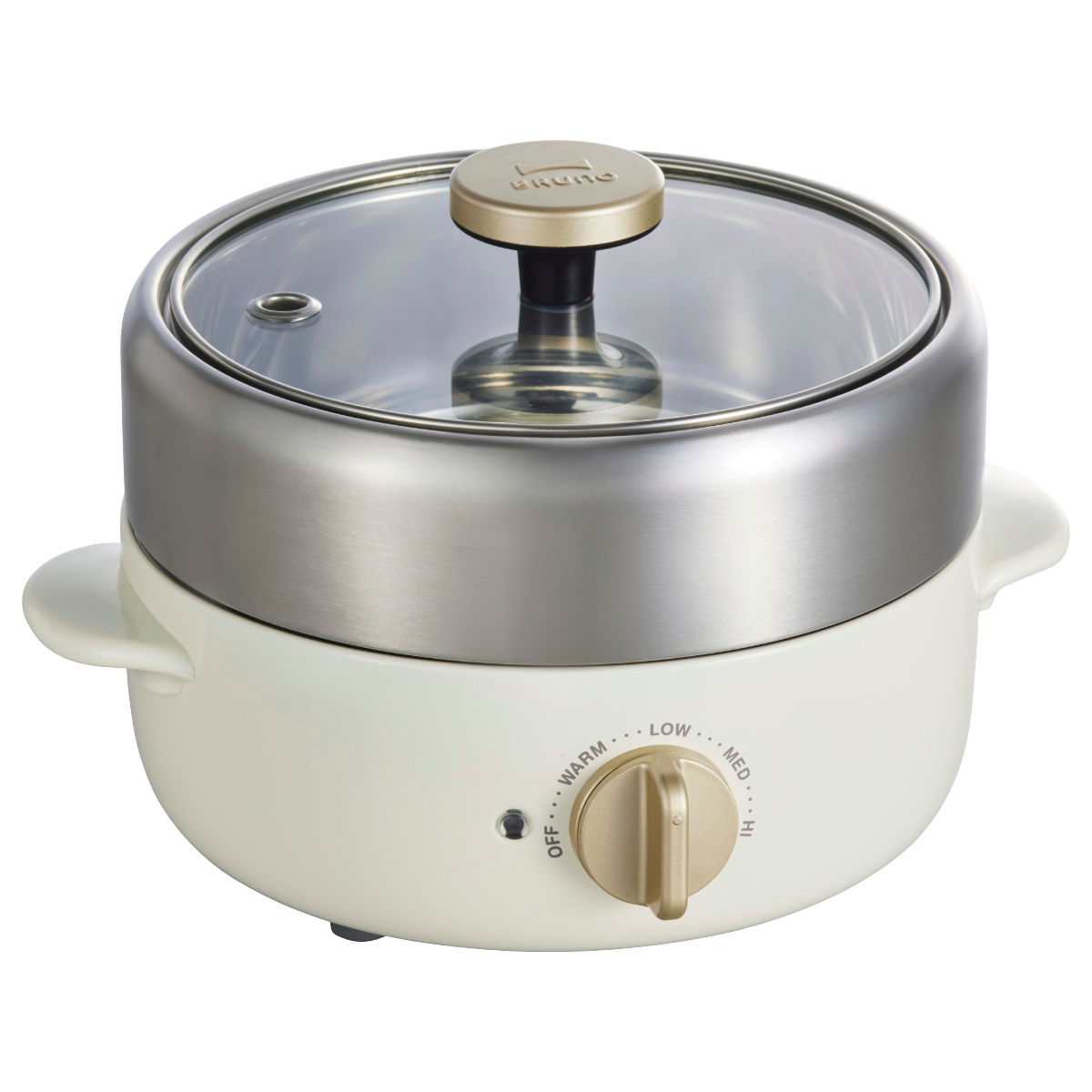 BRUNO（ブルーノ） コンパクトマルチグリルポット ステンレス蒸し器