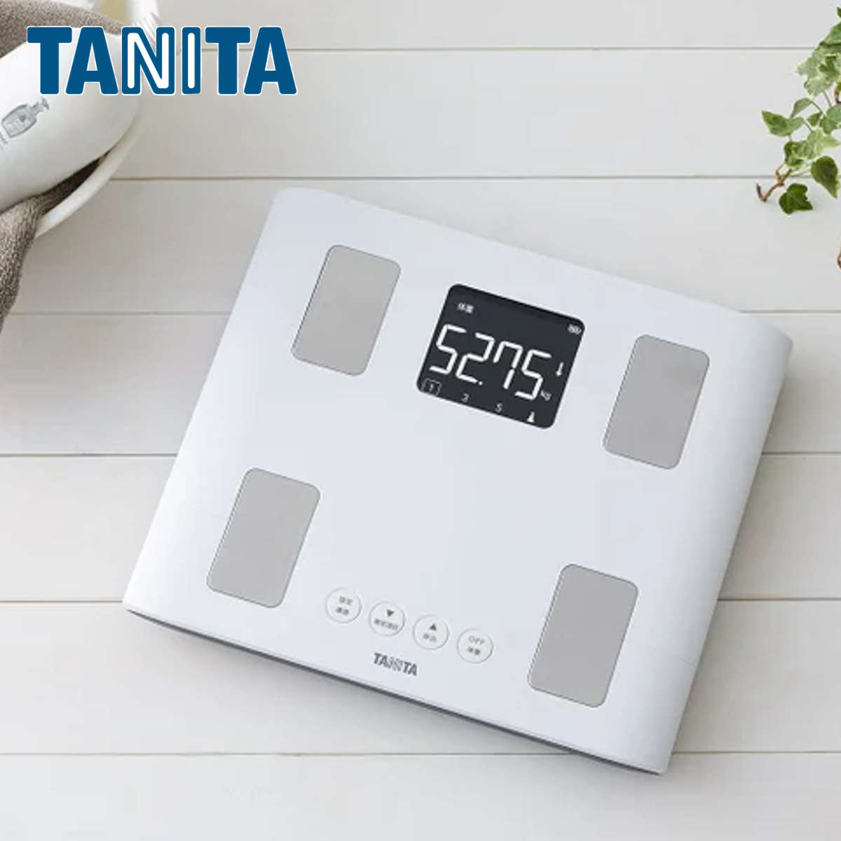 TANITA（タニタ） 体組成計 アプリ対応 おさぼり番号表示 （ 体重計
