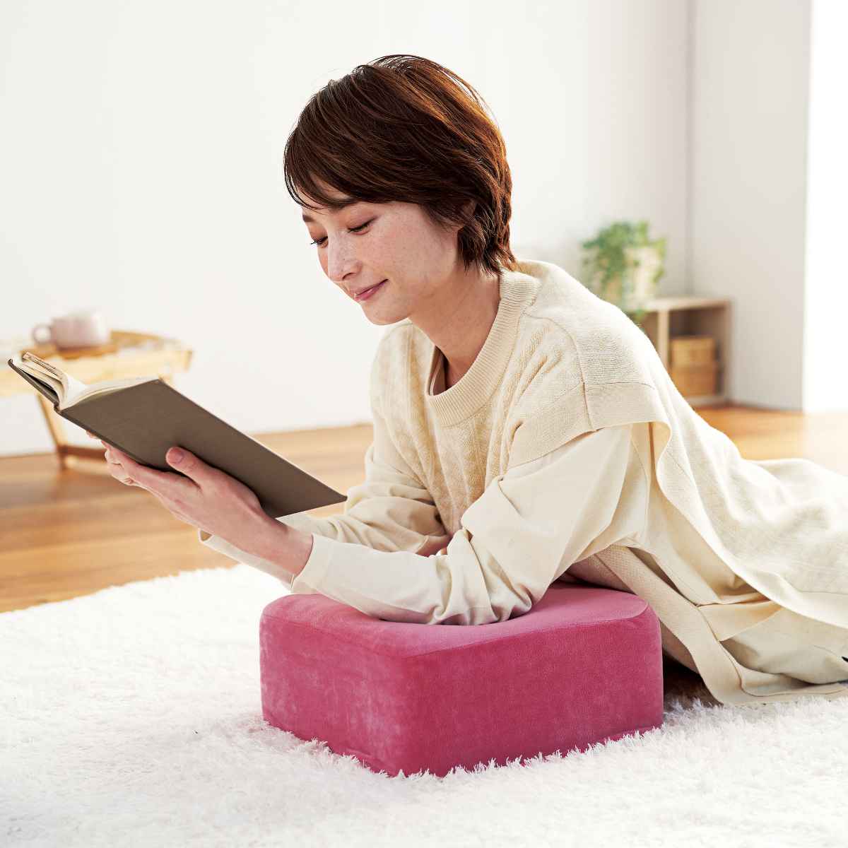 クッション アグリ スクエアクッション 30×30cm （ フロアクッション