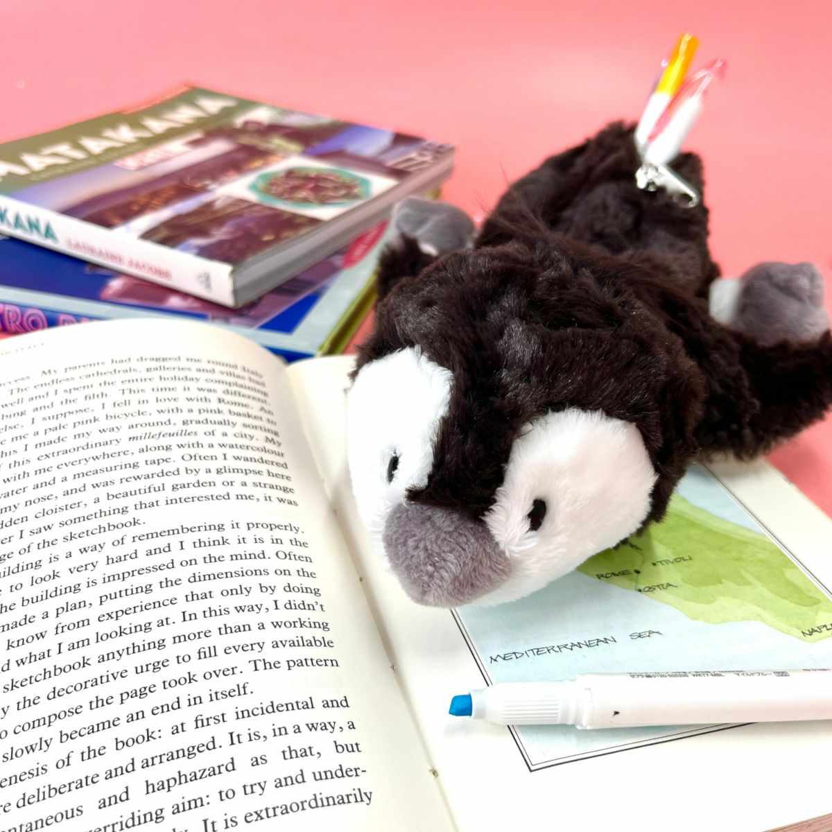 アントレックス 筆箱 フィギュアポーチ NICI ぬいぐるみ （ ニキ