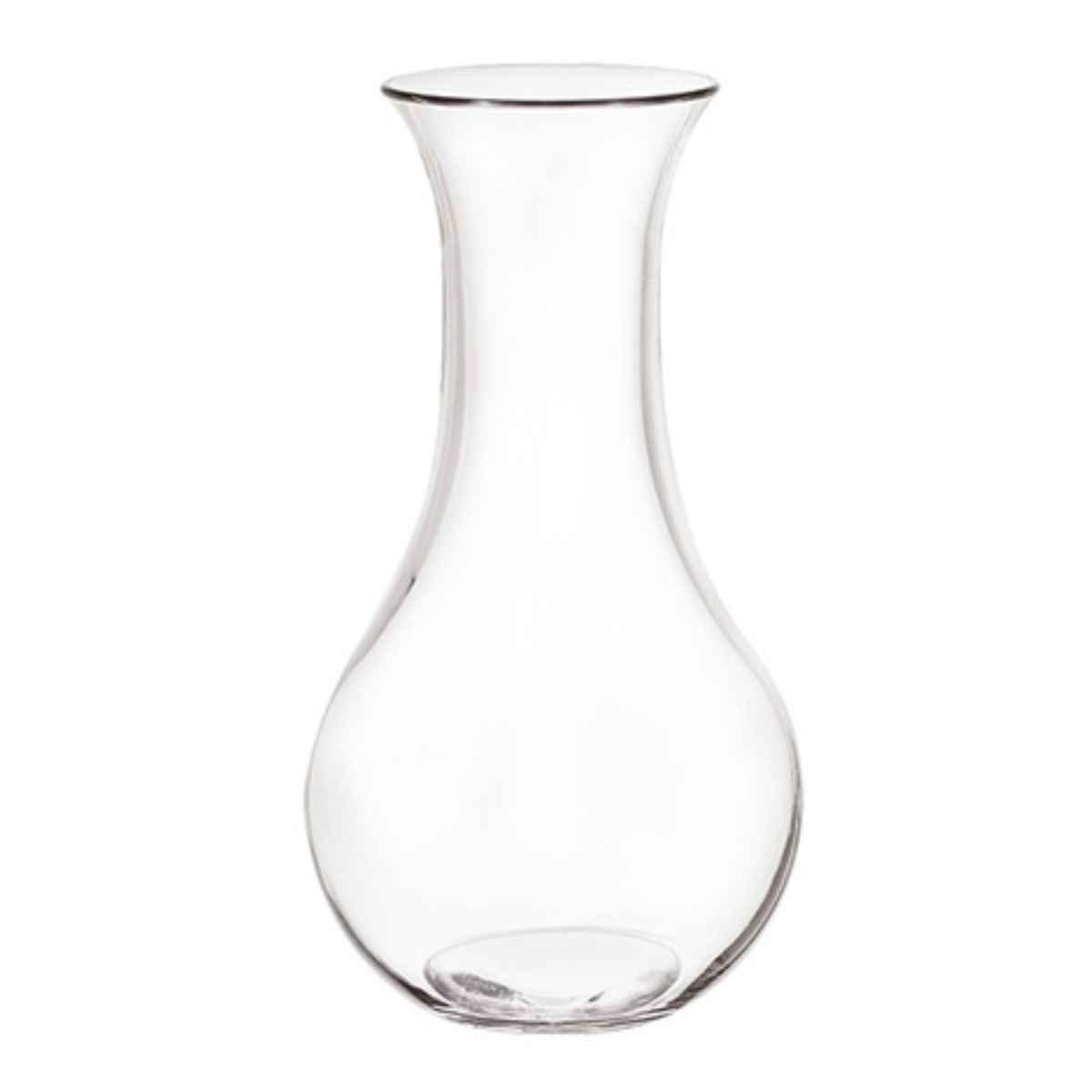 花瓶 割れないガラス PVベース B （ 花びん 花器 丸 フラスコ 型