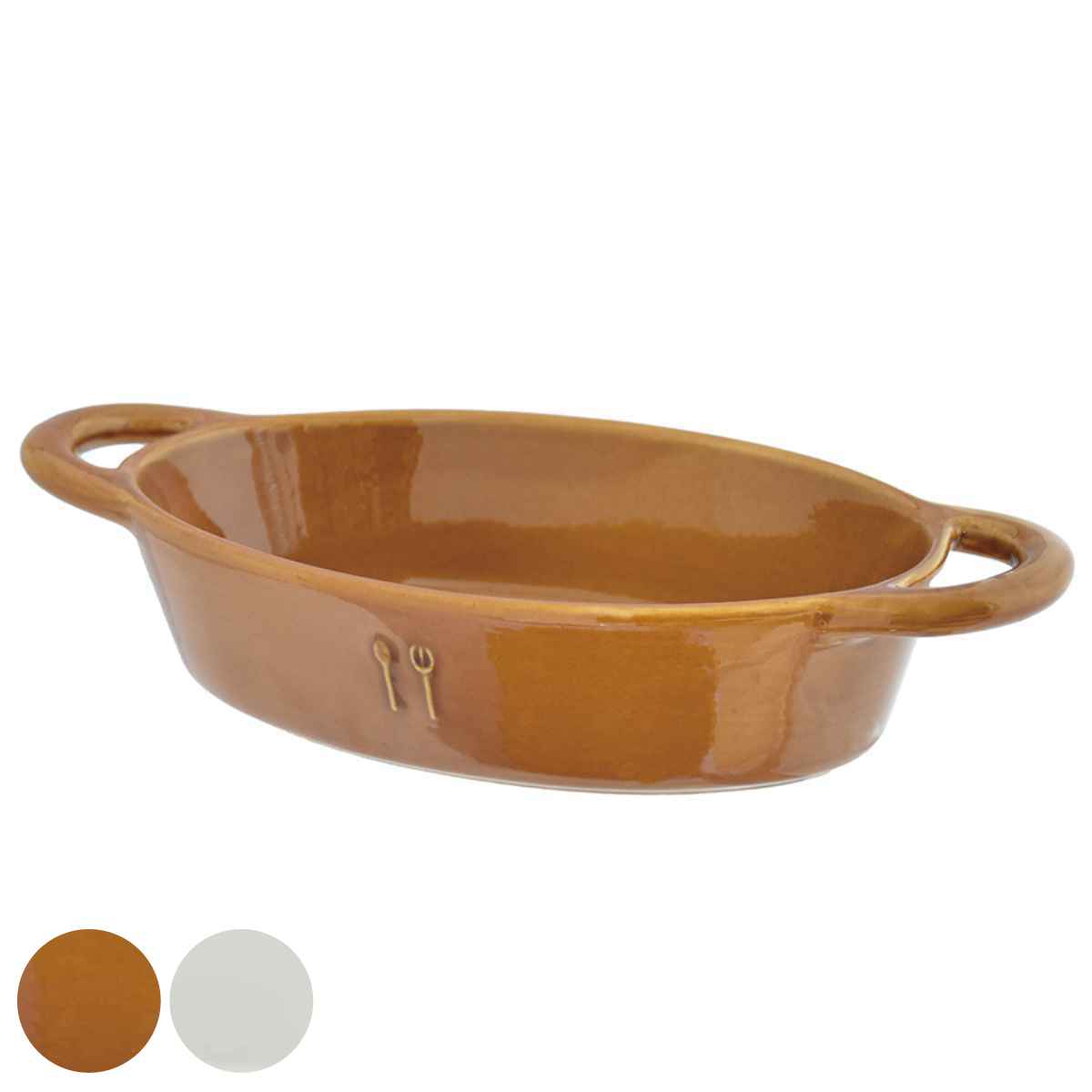 グラタン皿 一人用 オーバル 23.5cm 匙屋のうつわ 陶磁器 （ 食洗機