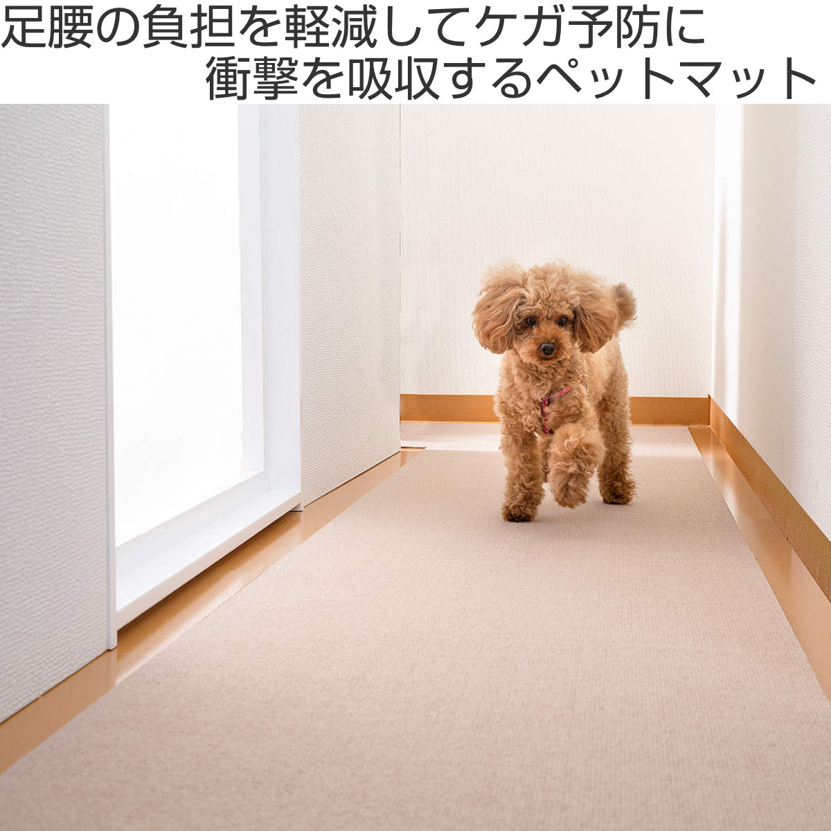 サンコー ペットマット ペット用 床保護マット 60×240cm 滑り止め 犬