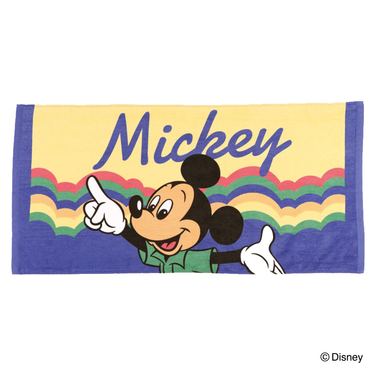 スケーター バスタオル コンパクト50x104cm キャラクター （ ミッキー