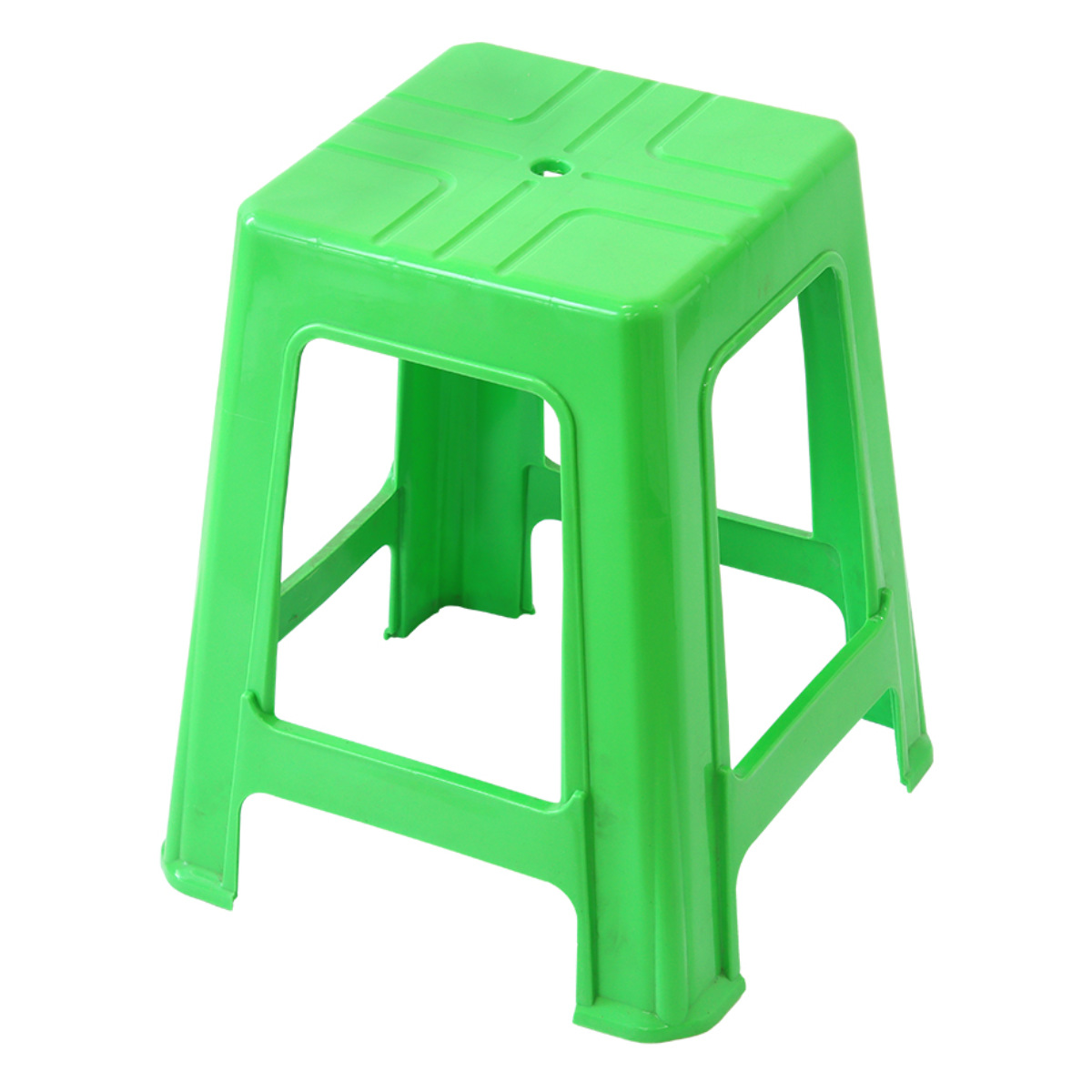 スツール 座面高45.5cm スタッキング可能 プラスチック （ 簡易椅子