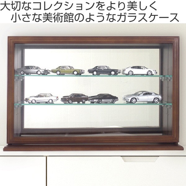 塩川光明堂 コレクションケース 幅56.2cm ガラスケース スカーラY