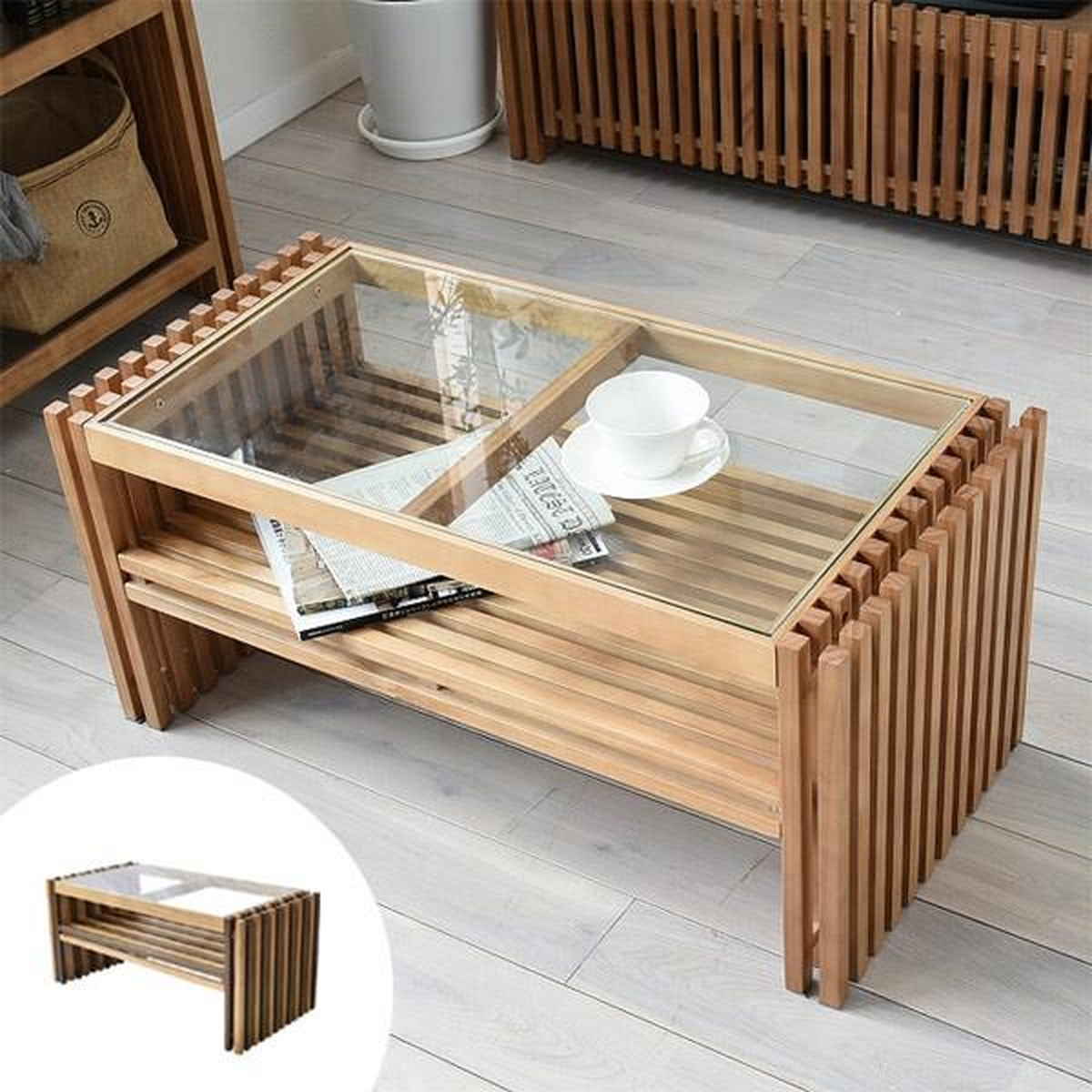 最も安い ローテーブル 天板ガラス ニチハン 木製 ローテーブル 天