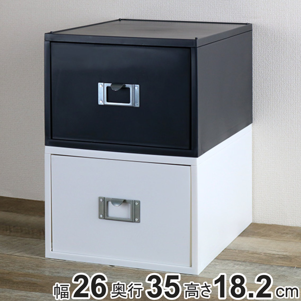 吉川国工業所 DVD ファイルケース モノトーン MX-40 深型 （ 収納