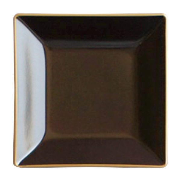角皿 10cm 小 溜渕金 抗菌 皿 食器 和食器 正月 おせち プラスチック