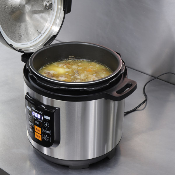 ワンダーシェフ 電気圧力鍋 8L 楽ポンプロ 業務用 マイコン電気圧力鍋