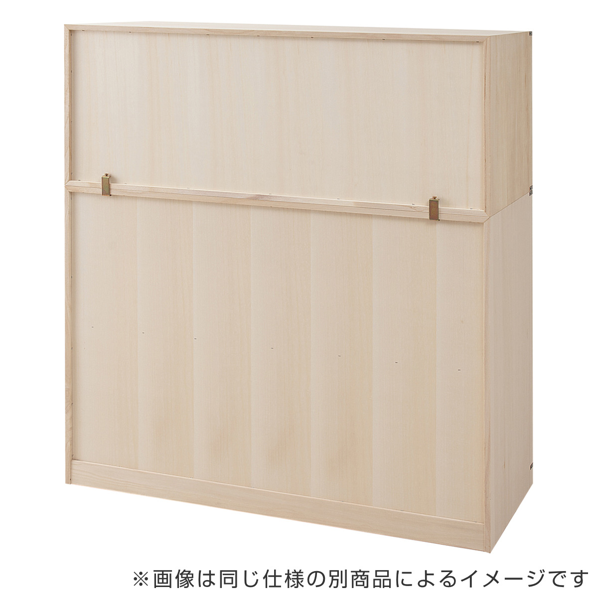 桐タンス 6段 引き戸タイプ 着物用 幅99 高さ98cm （ 桐たんす 桐