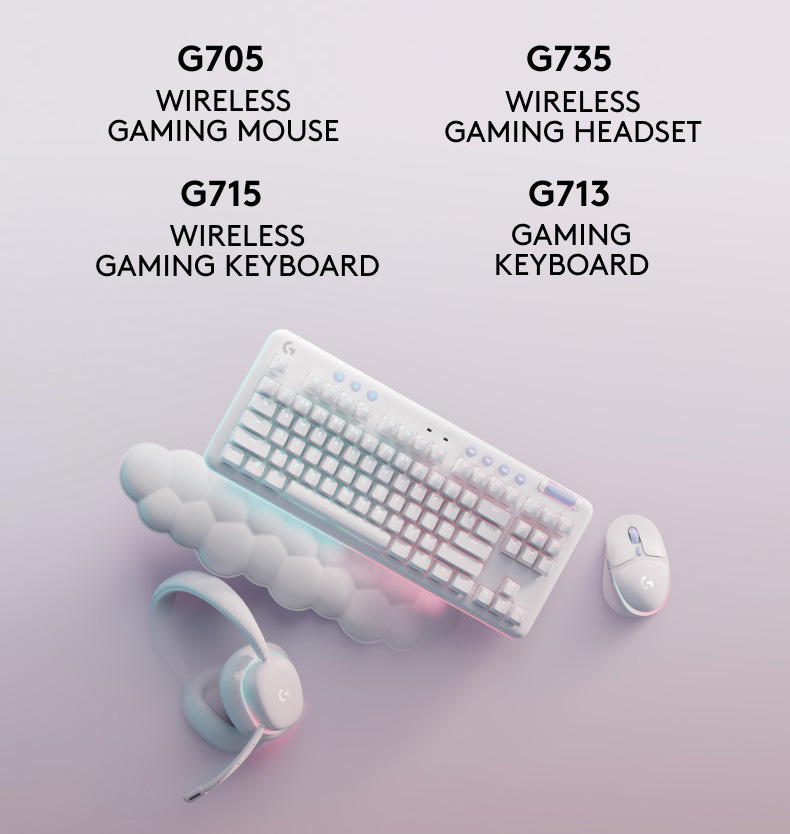 ロジクールG ゲーミングヘッドセット Logicool G G735 ワイヤレス