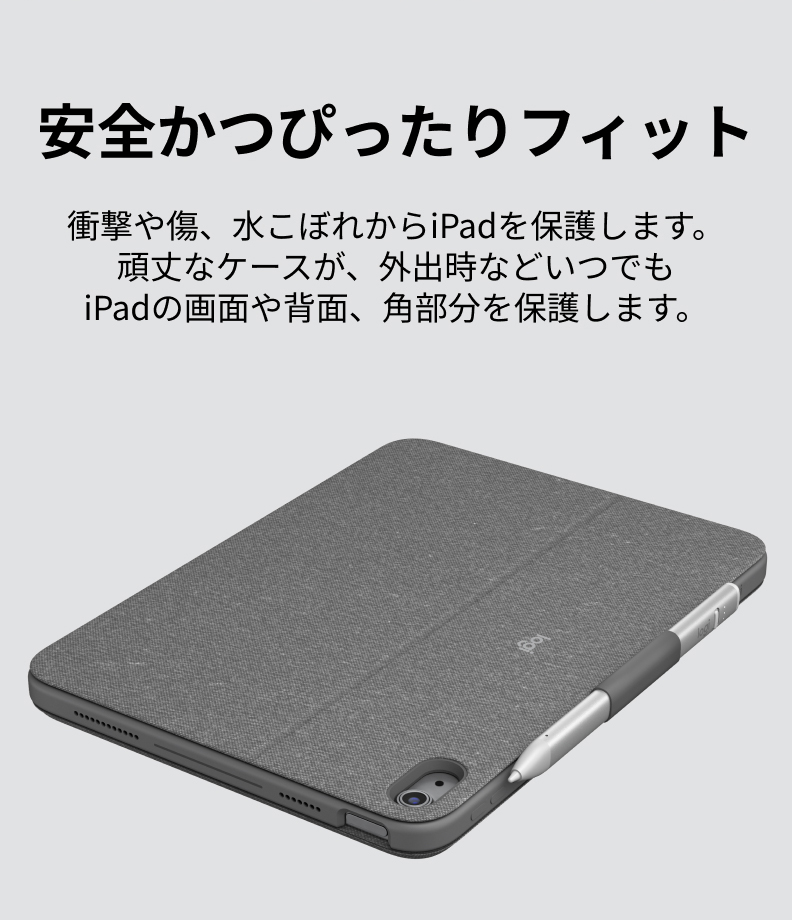 logicool（ロジクール） iPad キーボード ケース Combo Touch iPad 11