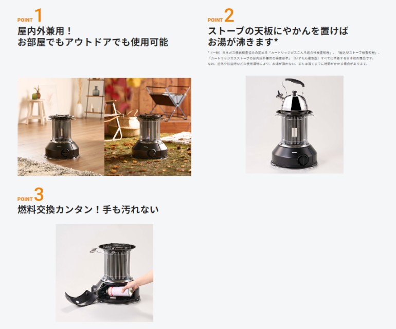 Iwatani（イワタニ） マル暖 CB-STV-MRD カセットガスストーブ