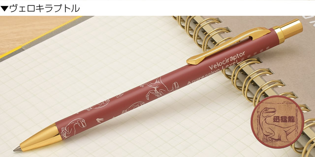 IWIアイダブリューアイ ゲルインクボールペン レトロ恐竜時代