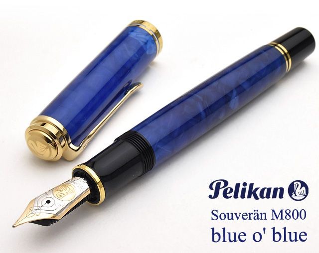 Pelikan（ペリカン） 万年筆 スーベレーン 800 ブルー・オー・ブルー