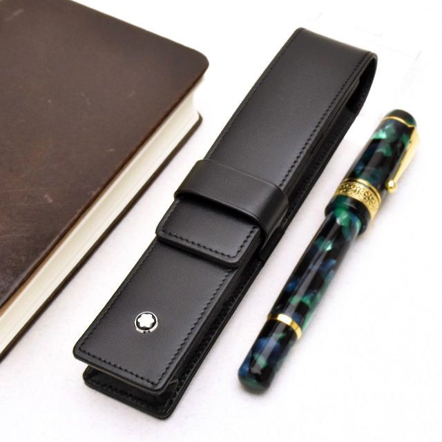 MONTBLANC（モンブラン） ペンケース 筆箱 革 マイスターシュテュック