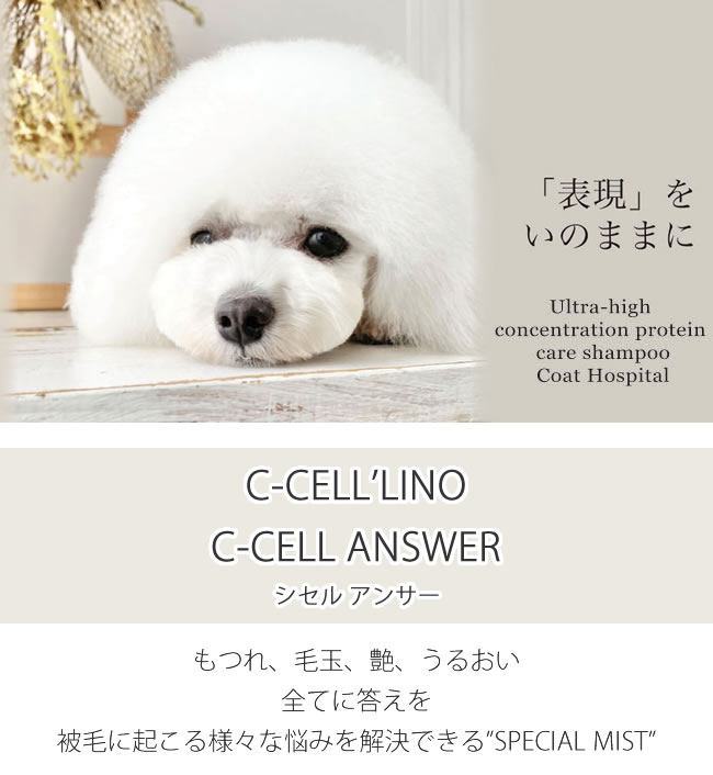 ハイアスピレーション C-CELL'LINO シセルリノ C-CELL ANSWER シセル