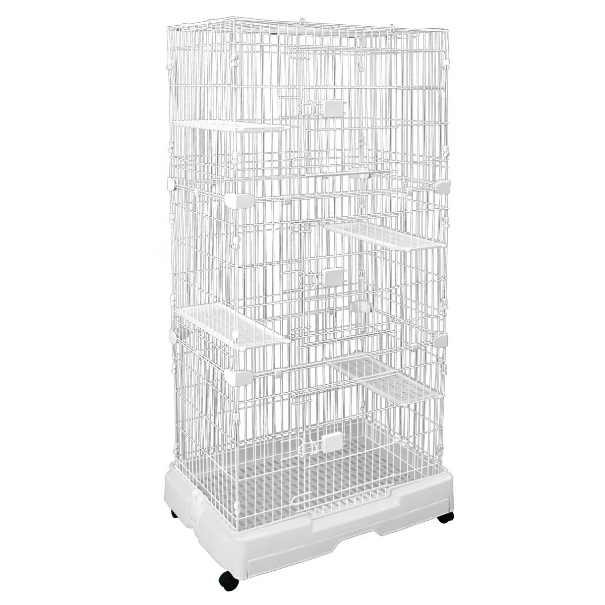 WEIMALL（ウェイモール） キャットケージ 猫用ケージ 引き出しトレー 3