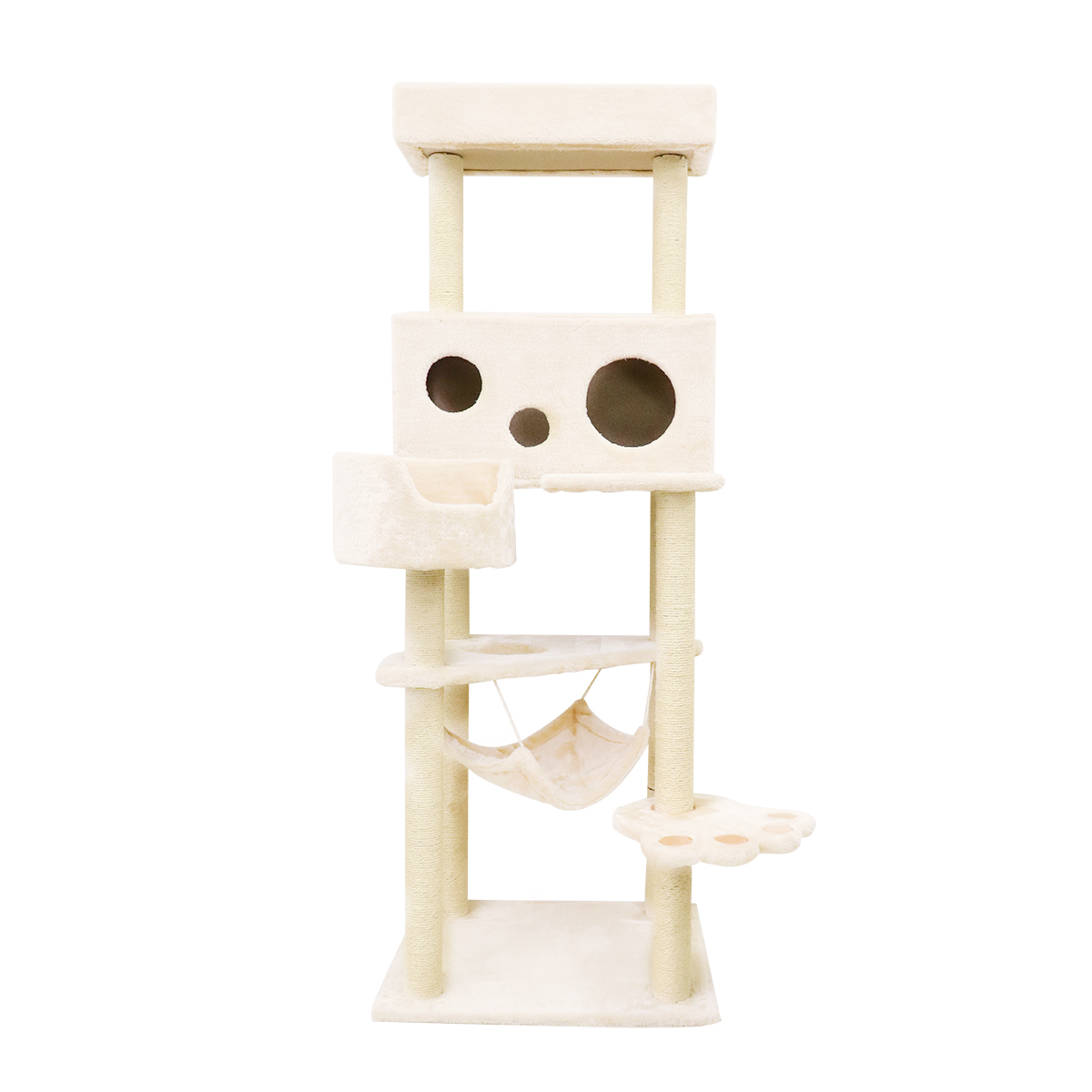 WEIMALL（ウェイモール） キャットタワー 据え置き 高さ162cm 大型猫