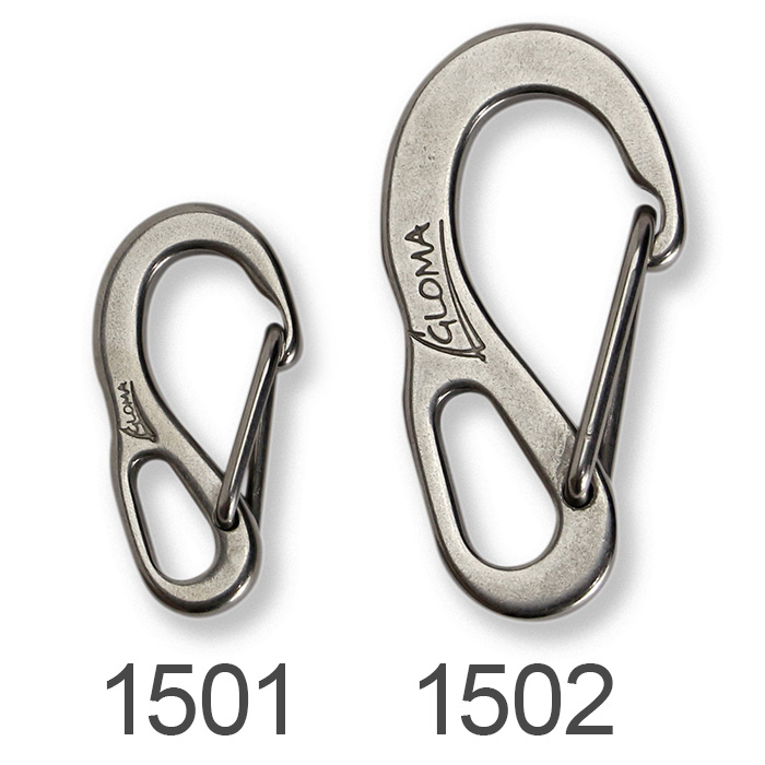 ネコポスOK キーリング カラビナ ブランド グローマノーティカ GLOMA