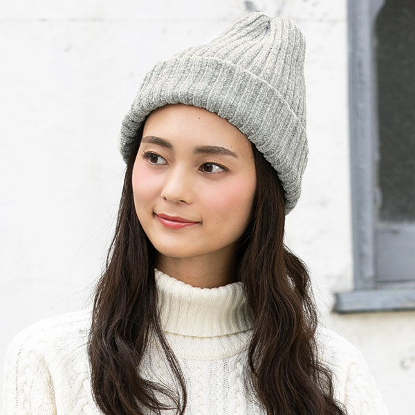 QUEENHEAD（クイーンヘッド） 帽子 レディース グローベロアニット帽