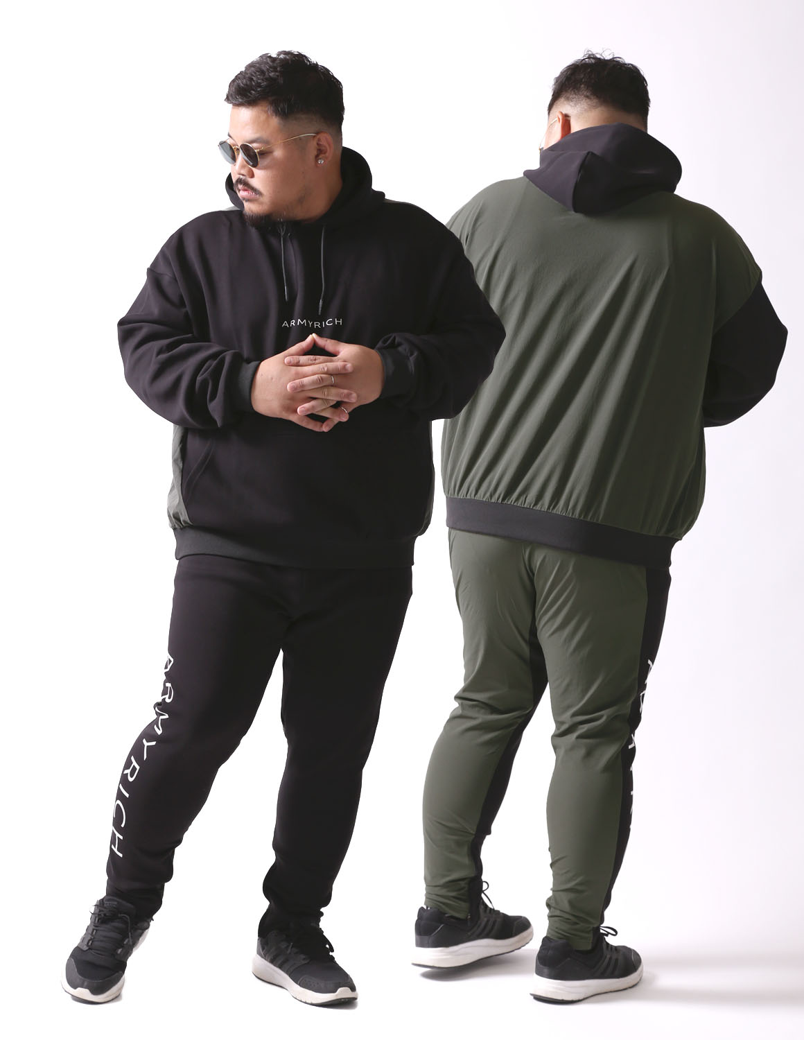 値下げ＊ メトロポリス BIGパーカー Lサイズ 大きいサイズと大きい服の