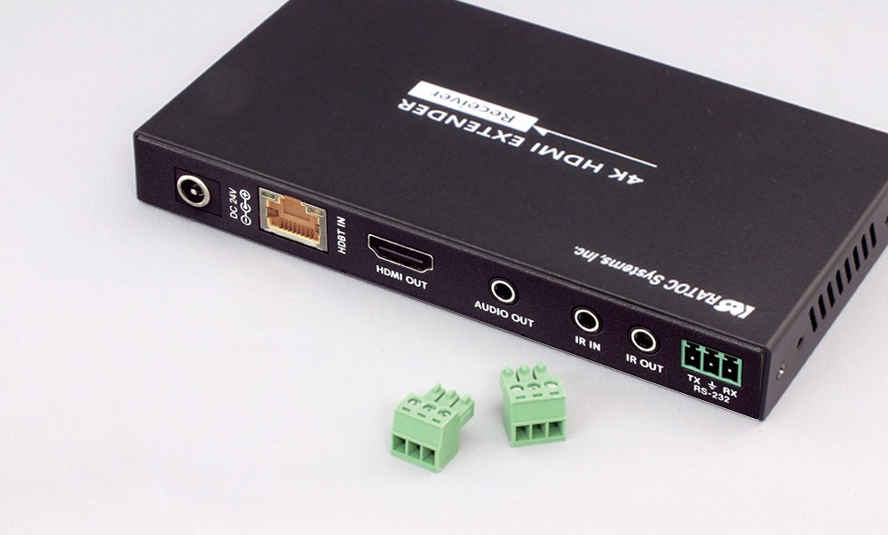 4K60Hz対応 HDMI延長器 (100m) RS-HDEX100-4KA HDMI リピーター 延長