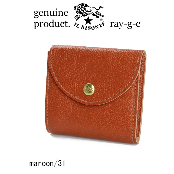 IL BISONTE（イルビゾンテ） 財布 ラウンドフラップ 二つ折り財布