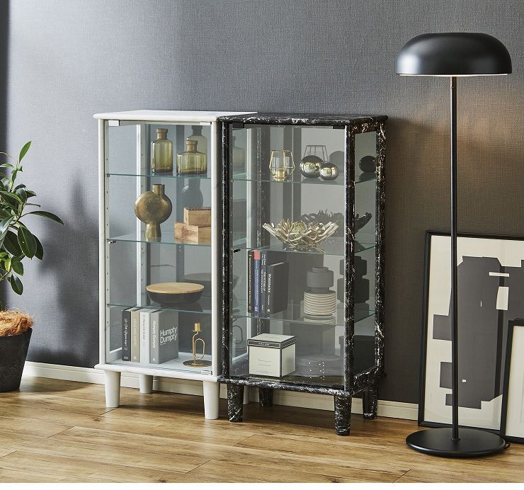 ヨーク50 コレクションラック コレクションケース 幅50 奥行35 高115