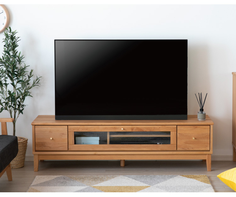 一生紀 テレビ台 幅150 FORTO 完成品 フォルト アルダー無垢材 テレビ