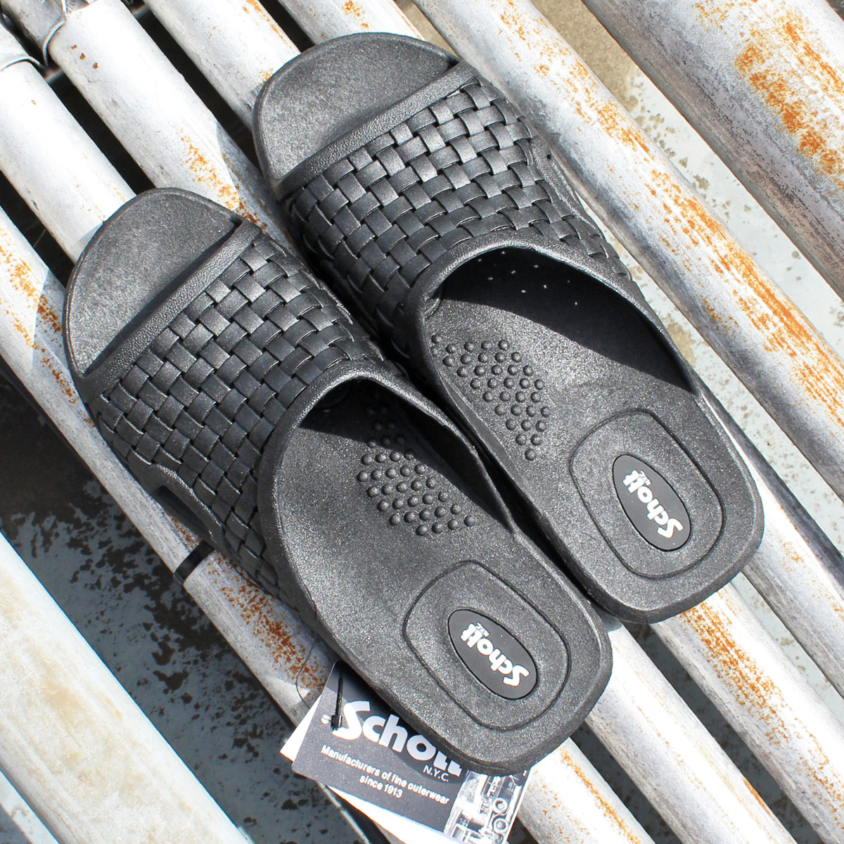 OKABASHI（オカバシ） × Schott O-90614 Torino トリノ Slide Sandals