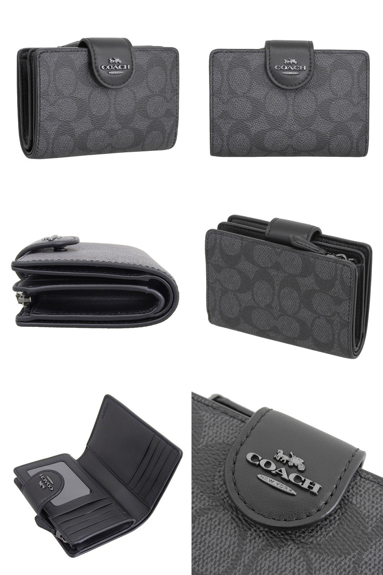 COACH（コーチ） 特価 財布 レディース 二つ折り アウトレット 折財布