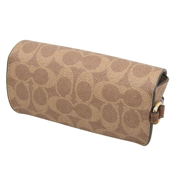 COACH（コーチ） サングラスケース メンズ レディース 革 ブラウン