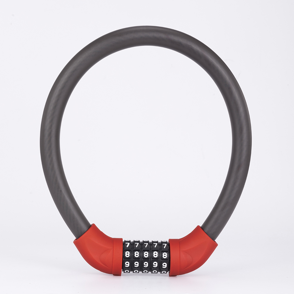 ROCKBROS 自転車 バイク 鍵 ロック ダイヤルロック ダイヤル式 5桁